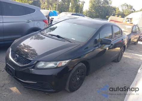 2014 Honda Civic Lx from USA, damaged, VIN 19XFB2F51EE034059